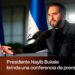 Conferencia de prensa del Presidente Nayib Bukele