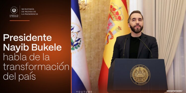 ¿Cómo se puede cambiar el destino de todo un país? Así respondió el Presidente Bukele