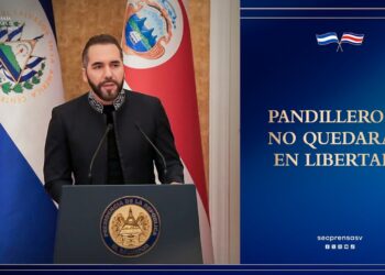 “Ningún pandillero va a salir libre. ¡Nunca!”: Presidente Nayib Bukele.