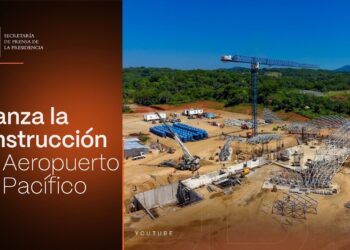 Gobierno del Presidente Nayib Bukele continúa la construcción del Aeropuerto del Pacífico