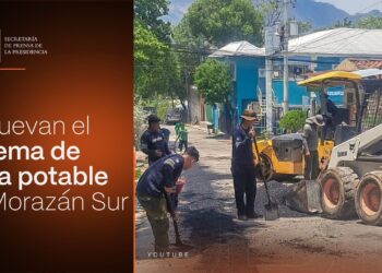 Gobierno del Presidente Nayib Bukele mejora el servicio de agua potable en Chilanga