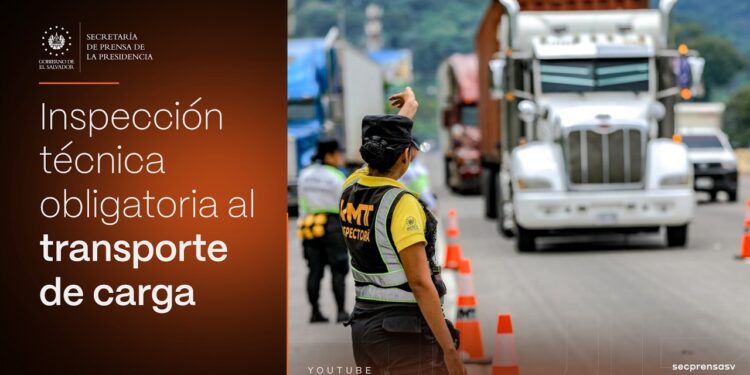 Gobierno del Presidente Nayib Bukele aplica con drasticidad controles al transporte de carga